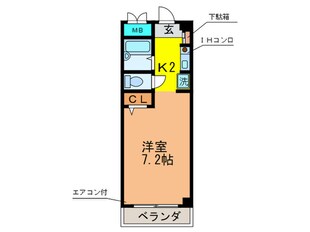 ル－スベリアＪの物件間取画像